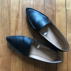 NWB a new day Pointed Black Micah Loafers